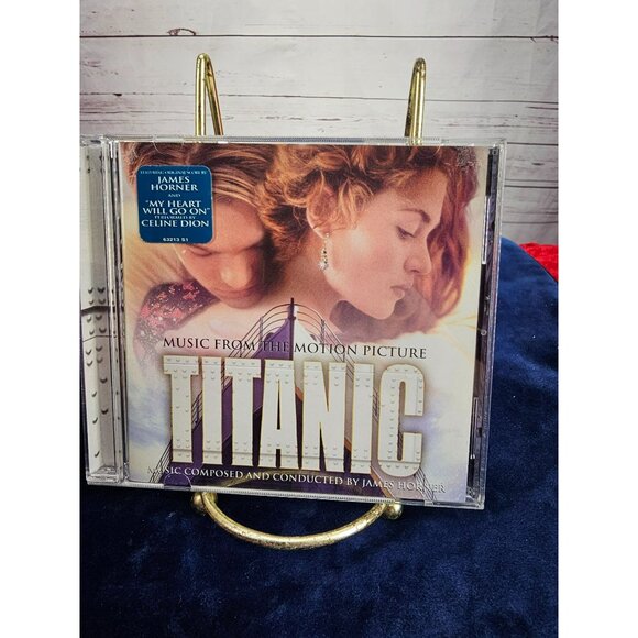 Titanic CD Motion Picture Soundtrack 1997‎ James Horner Composed Celine Dion - Picture 2 of 5